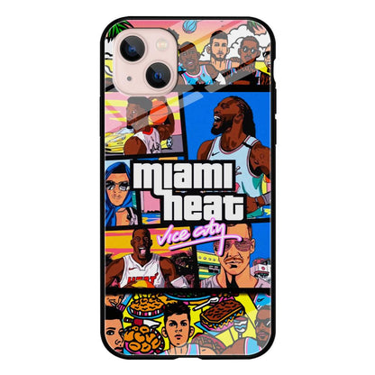 Miami Heat Star of Vice City iPhone 13 Case-Oxvistore