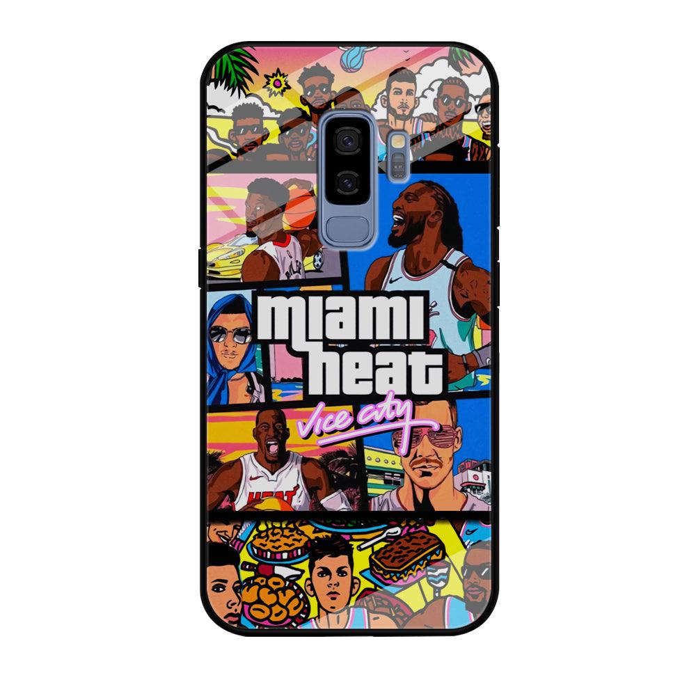 Miami Heat Star of Vice City Samsung Galaxy S9 Plus Case-Oxvistore