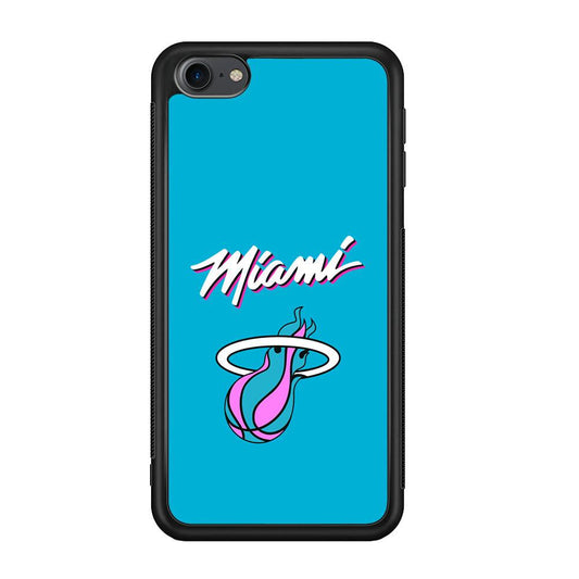 Miami Heat Up and Down for Struggle iPod Touch 6 Case-Rubber Black (2D Case)-Oxvistore