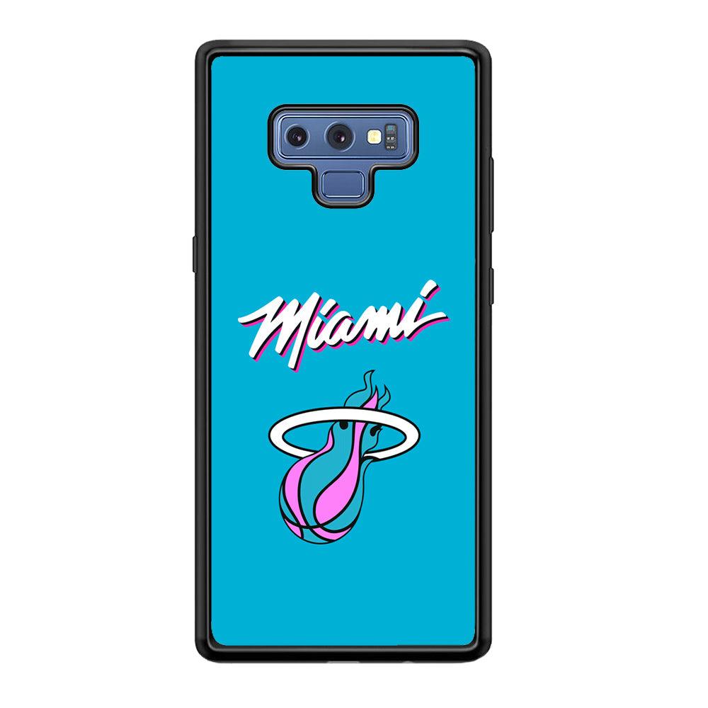 Miami Heat Up and Down for Struggle Samsung Galaxy Note 9 Case-Oxvistore