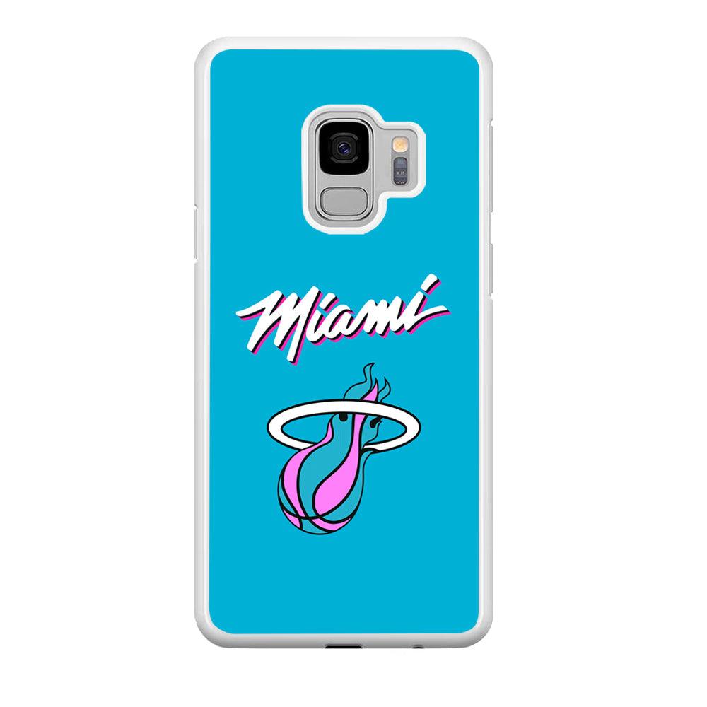 Miami Heat Up and Down for Struggle Samsung Galaxy S9 Case-Oxvistore