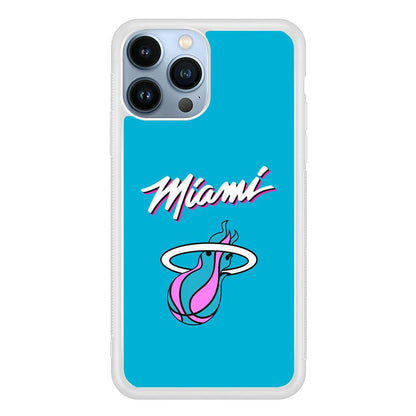 Miami Heat Up and Down for Struggle iPhone 15 Pro Case-Oxvistore