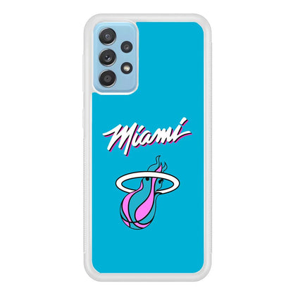 Miami Heat Up and Down for Struggle Samsung Galaxy A52 Case-Oxvistore