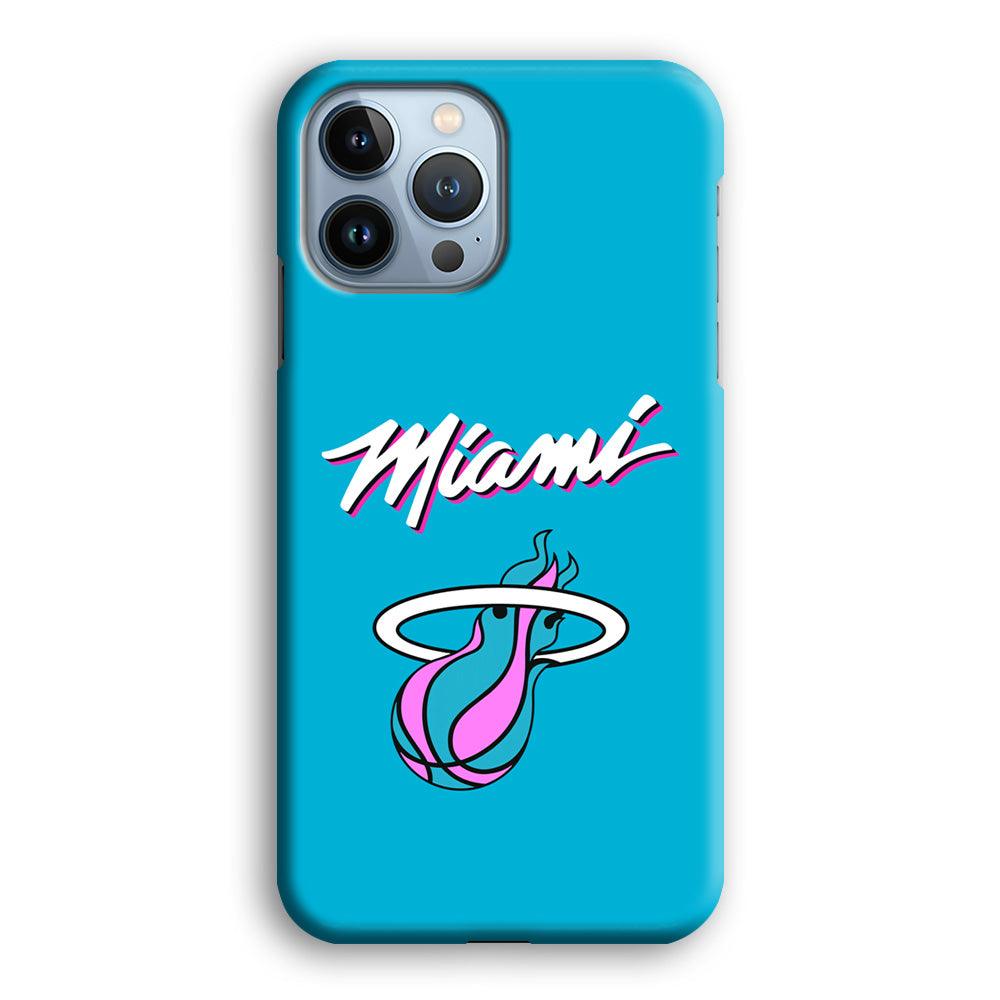 Miami Heat Up and Down for Struggle iPhone 15 Pro Case-Oxvistore