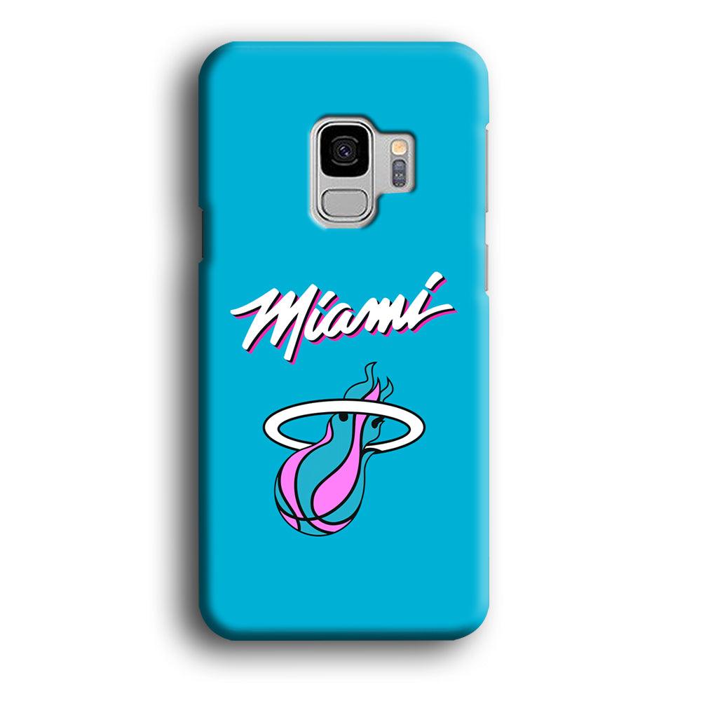 Miami Heat Up and Down for Struggle Samsung Galaxy S9 Case-Oxvistore