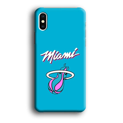 Miami Heat Up and Down for Struggle iPhone Xs Max Case-Oxvistore