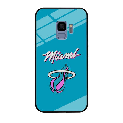 Miami Heat Up and Down for Struggle Samsung Galaxy S9 Case-Oxvistore