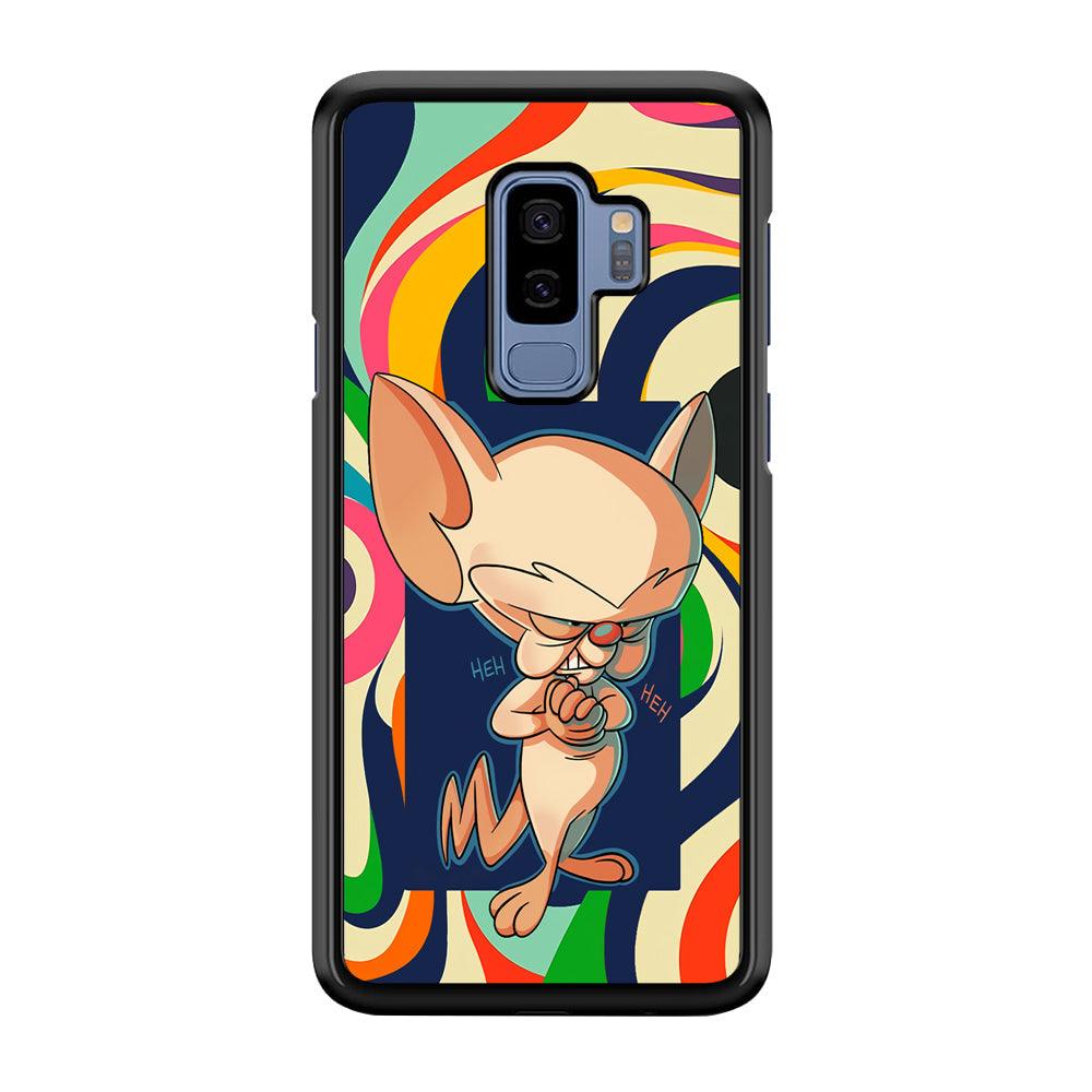 Mice Glance for The Enemy's Samsung Galaxy S9 Plus Case-Rubber Black (2D Case)-Oxvistore