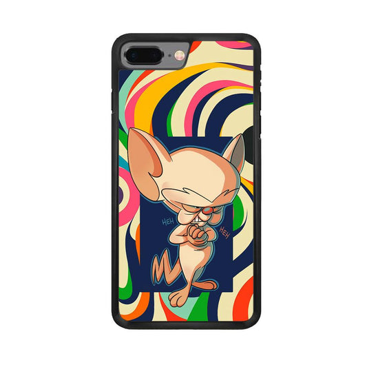 Mice Glance for The Enemy's iPhone 8 Plus Case-Rubber White (2D Case)-Oxvistore