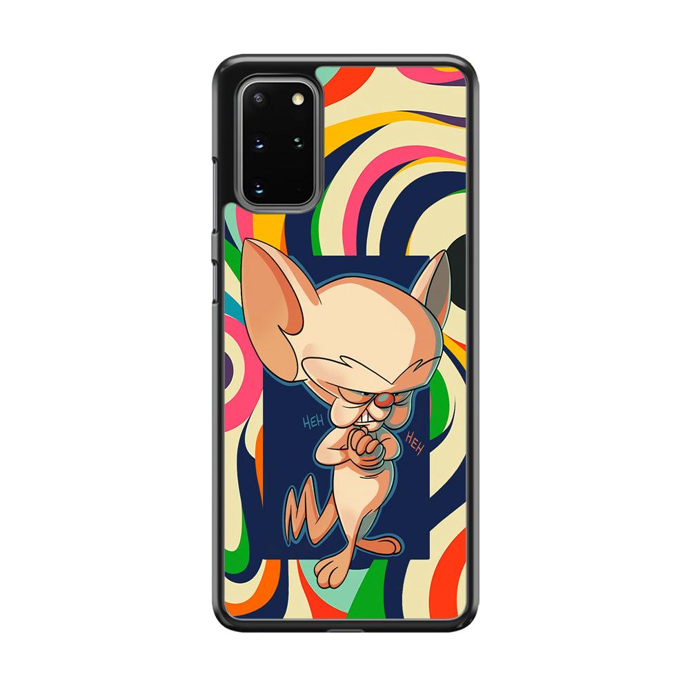 Mice Glance for The Enemy's Samsung Galaxy S20 Plus Case-Rubber White (2D Case)-Oxvistore