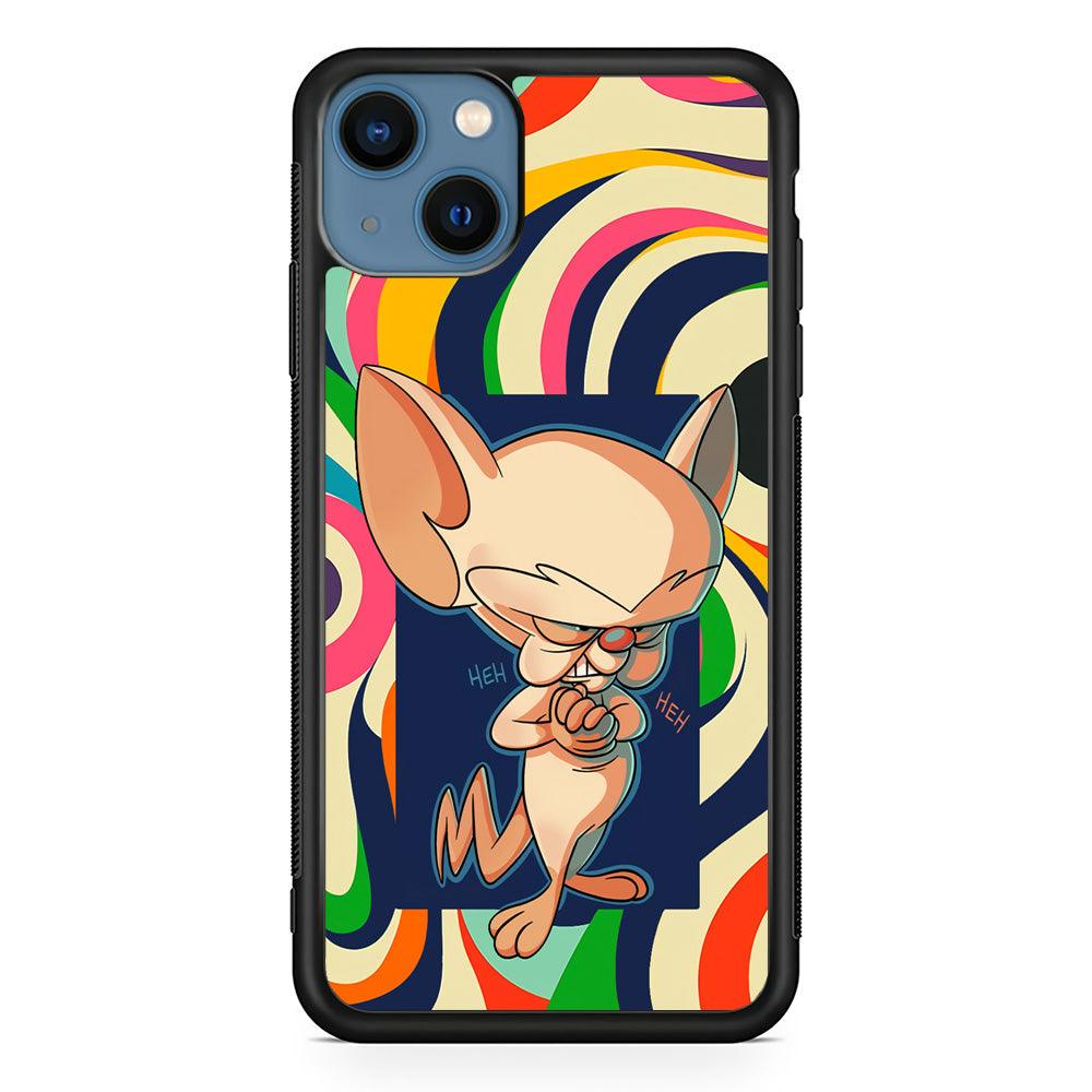 Mice Glance for The Enemy's iPhone 15 Case-Rubber White (2D Case)-Oxvistore