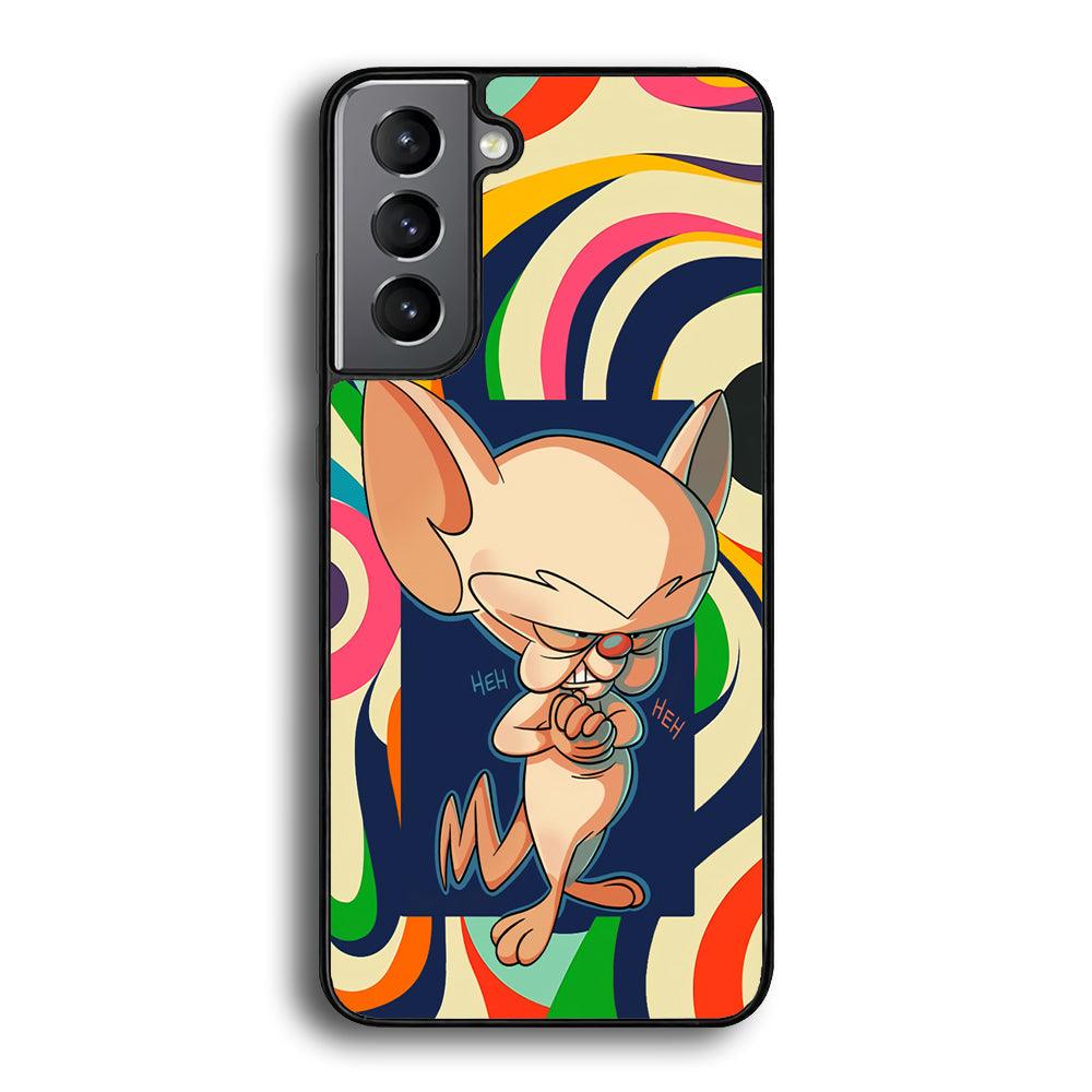 Mice Glance for The Enemy's Samsung Galaxy S24 Case-Rubber White (2D Case)-Oxvistore