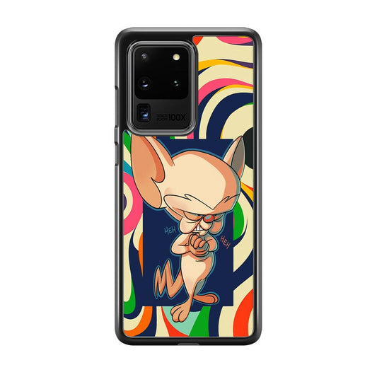 Mice Glance for The Enemy's Samsung Galaxy S20 Ultra Case-Rubber White (2D Case)-Oxvistore