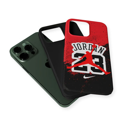 Michael Jordan 23 Red Black 2 in 1 Tough Phone Case