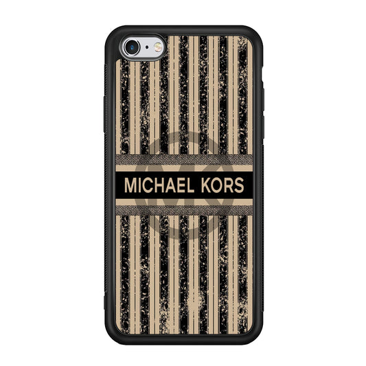 Michael Kors Luxury Art iPhone 6 | 6s Case-Rubber Black (2D Case)-Oxvistore