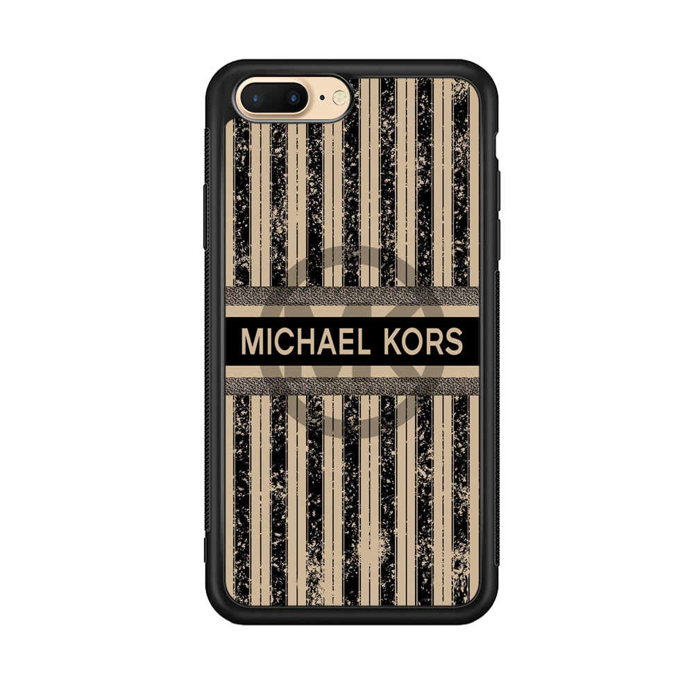 Michael Kors Luxury Art iPhone 7 Plus Case-Rubber Black (2D Case)-Oxvistore
