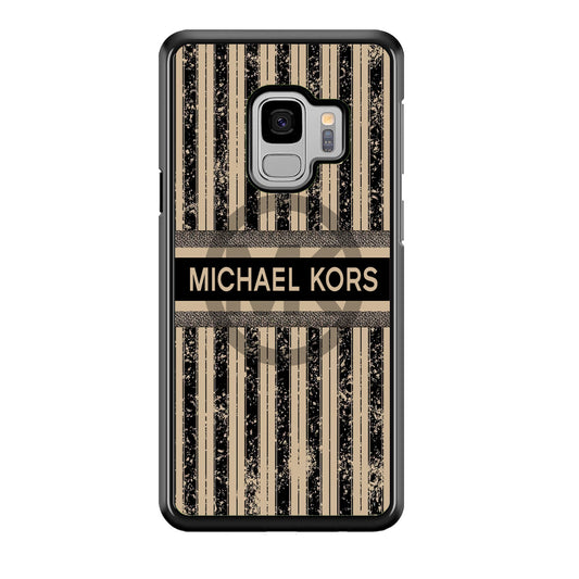 Michael Kors Luxury Art Samsung Galaxy S9 Case-Rubber Black (2D Case)-Oxvistore
