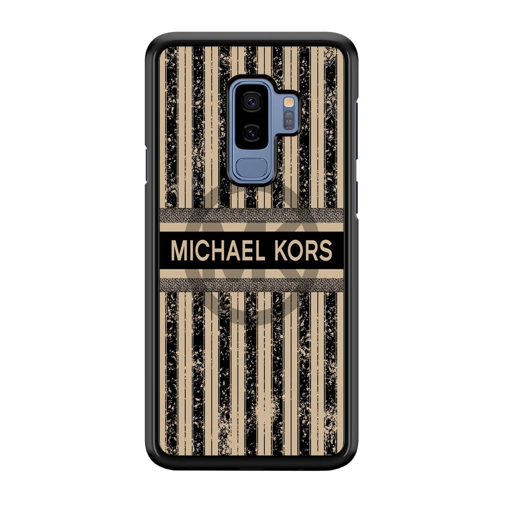 Michael Kors Luxury Art Samsung Galaxy S9 Plus Case-Rubber Black (2D Case)-Oxvistore