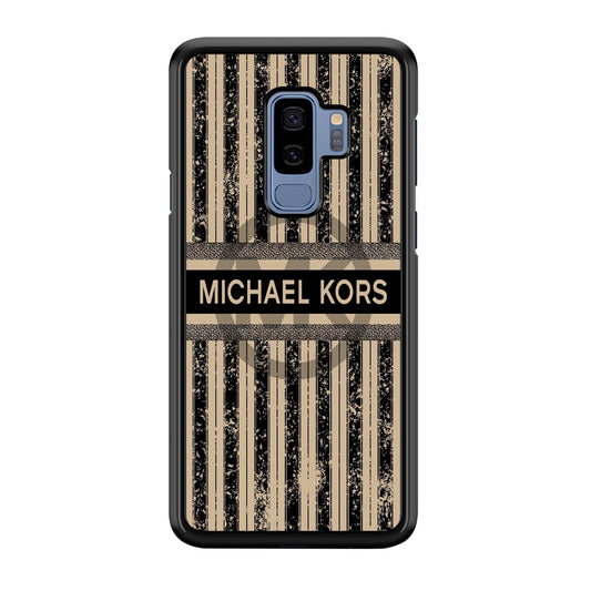 Michael Kors Luxury Art Samsung Galaxy S9 Plus Case-Rubber Black (2D Case)-Oxvistore