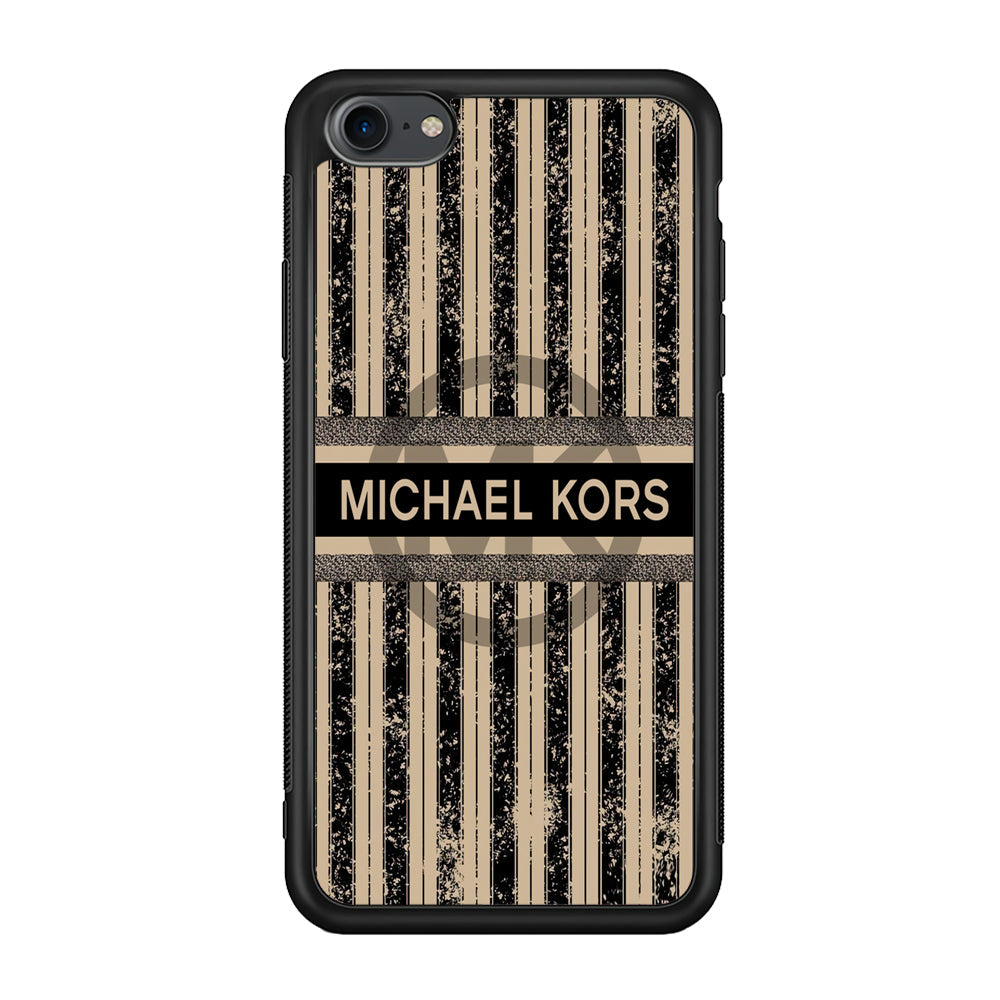 Michael Kors Luxury Art iPhone 8 Case-Rubber Black (2D Case)-Oxvistore