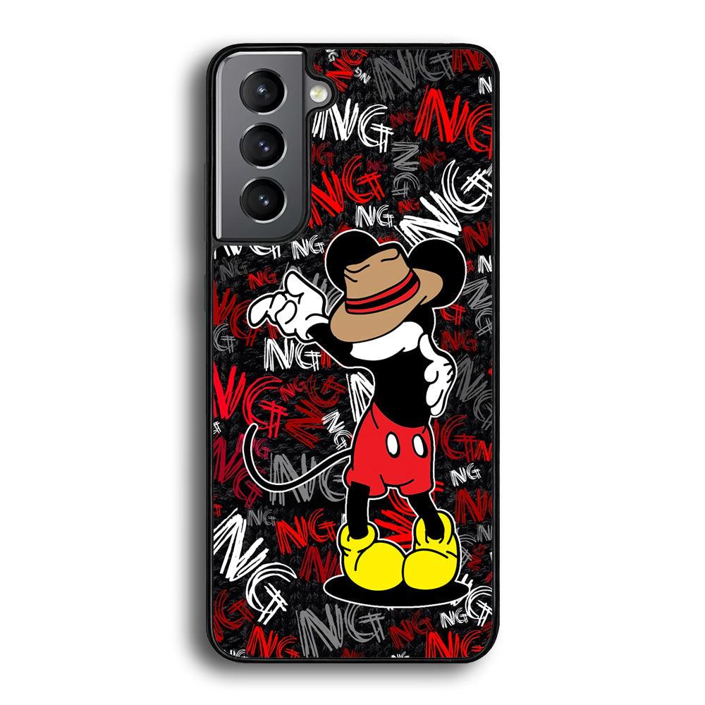 Mickey Dancing Step Samsung Galaxy S24 Plus Case-3D Case-Oxvistore