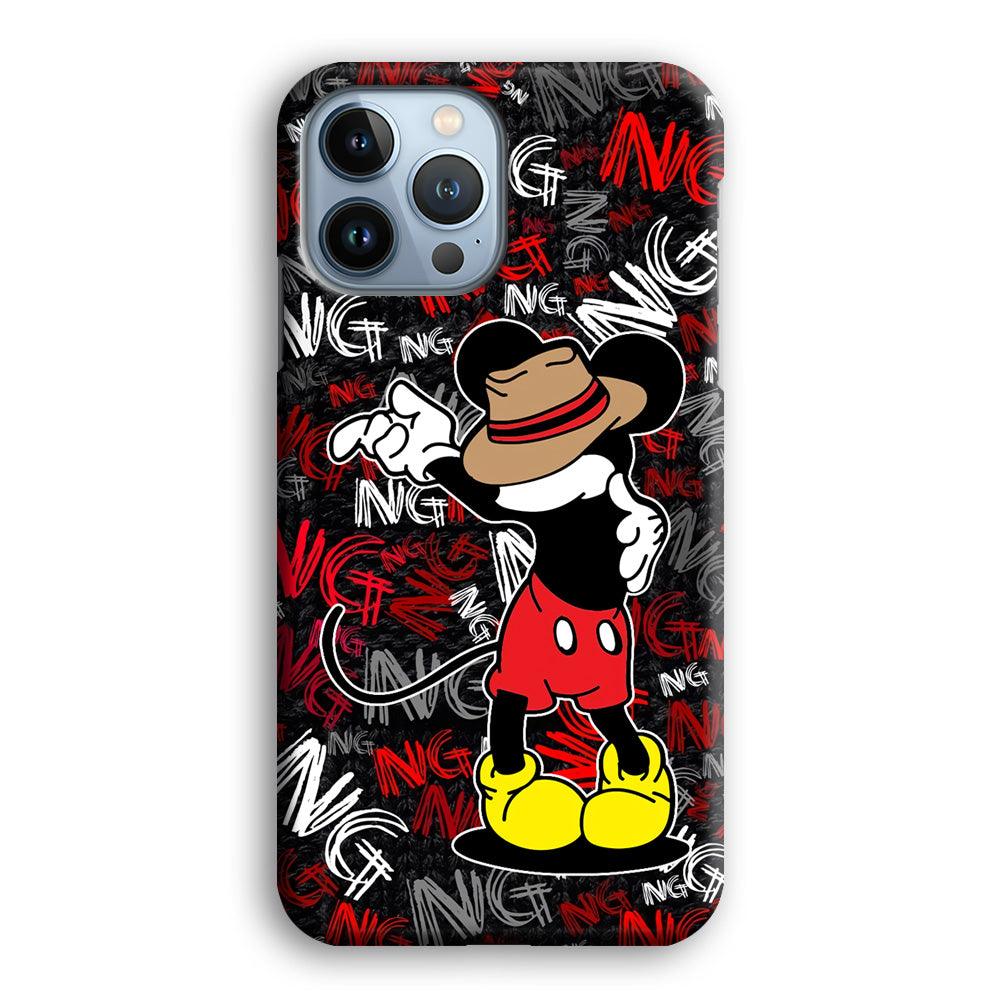 Mickey Dancing Step iPhone 14 Pro Max Case-Oxvistore