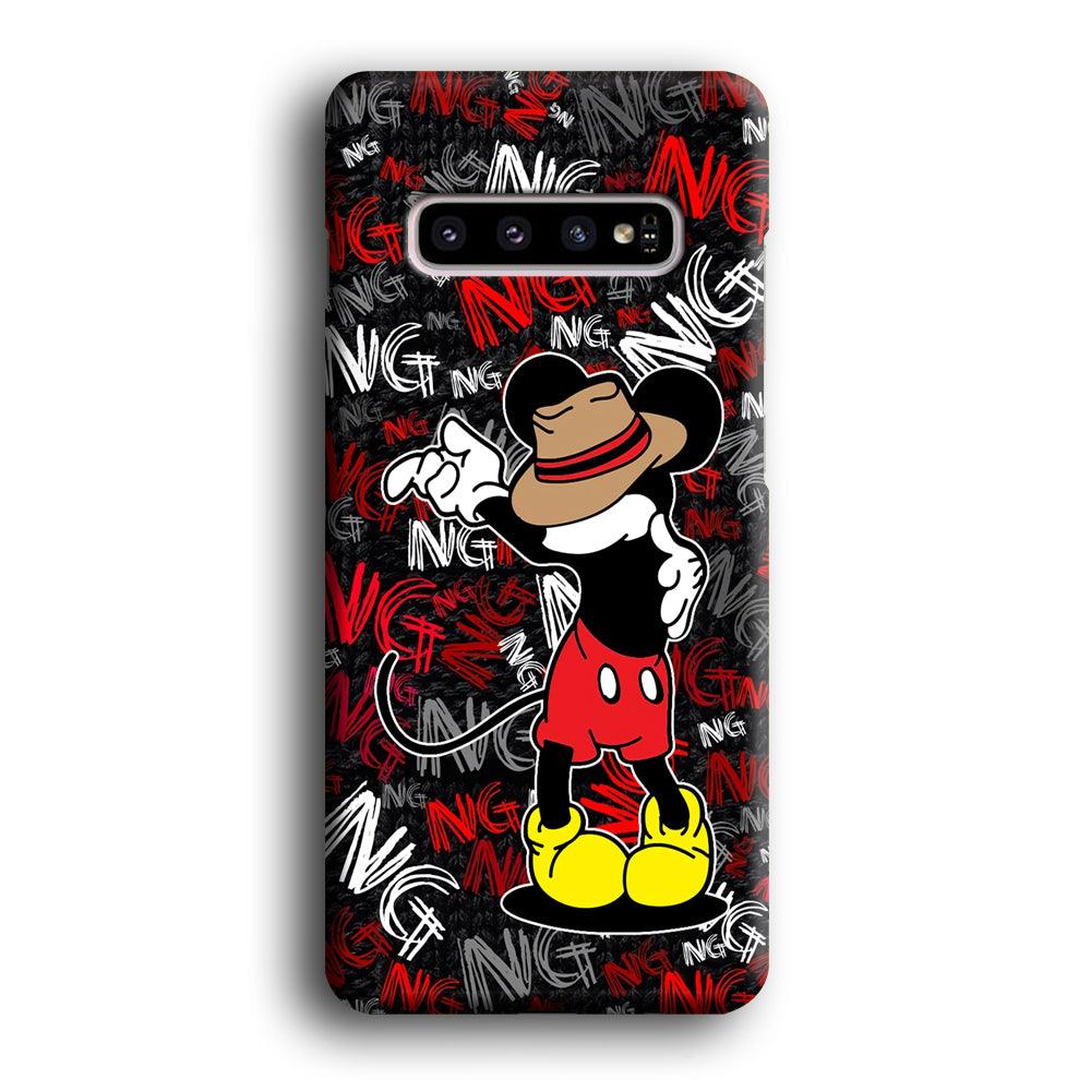 Mickey Dancing Step Samsung Galaxy S10 Plus Case-Oxvistore