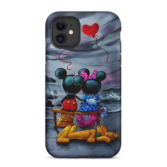 Mickey Minnie on The Beach 2 in 1 Tough Phone Case