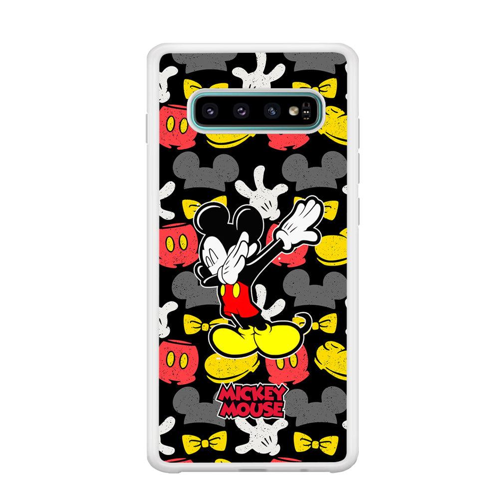 Mickey Mouse Dance All of Time Samsung Galaxy S10 Plus Case-Oxvistore