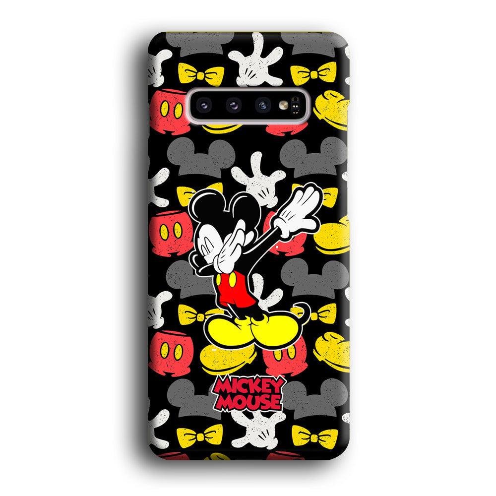 Mickey Mouse Dance All of Time Samsung Galaxy S10 Plus Case-Oxvistore