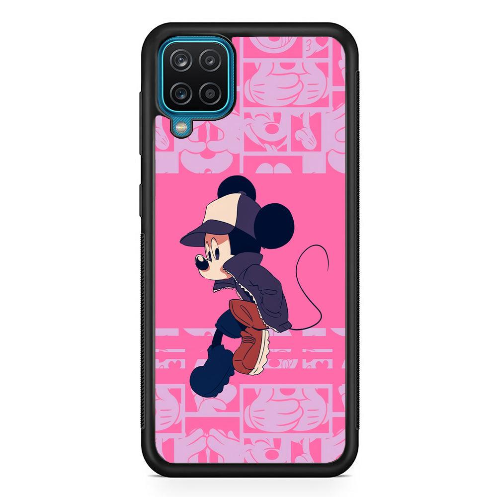 Mickey Mouse Dancing and Flying Samsung Galaxy A12 Case-Oxvistore