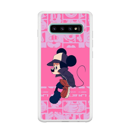 Mickey Mouse Dancing and Flying Samsung Galaxy S10 Case-Oxvistore