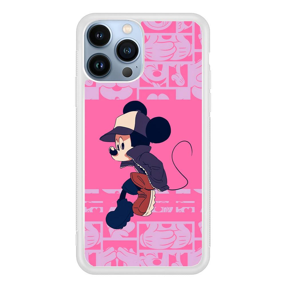 Mickey Mouse Dancing and Flying iPhone 15 Pro Max Case-Oxvistore