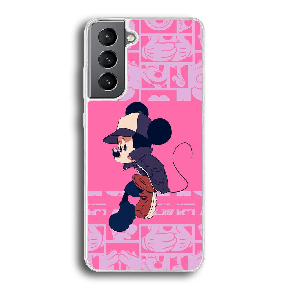 Mickey Mouse Dancing and Flying Samsung Galaxy S21 Case-Oxvistore