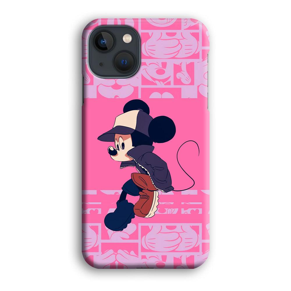 Mickey Mouse Dancing and Flying iPhone 15 Plus Case-Oxvistore