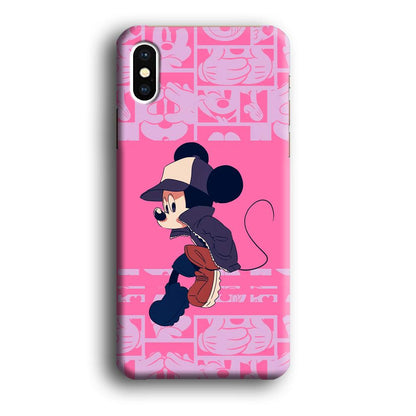 Mickey Mouse Dancing and Flying iPhone X Case-Oxvistore