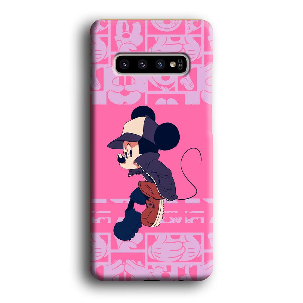 Mickey Mouse Dancing and Flying Samsung Galaxy S10 Plus Case-Oxvistore