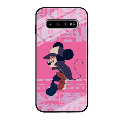 Mickey Mouse Dancing and Flying Samsung Galaxy S10 Case-Oxvistore