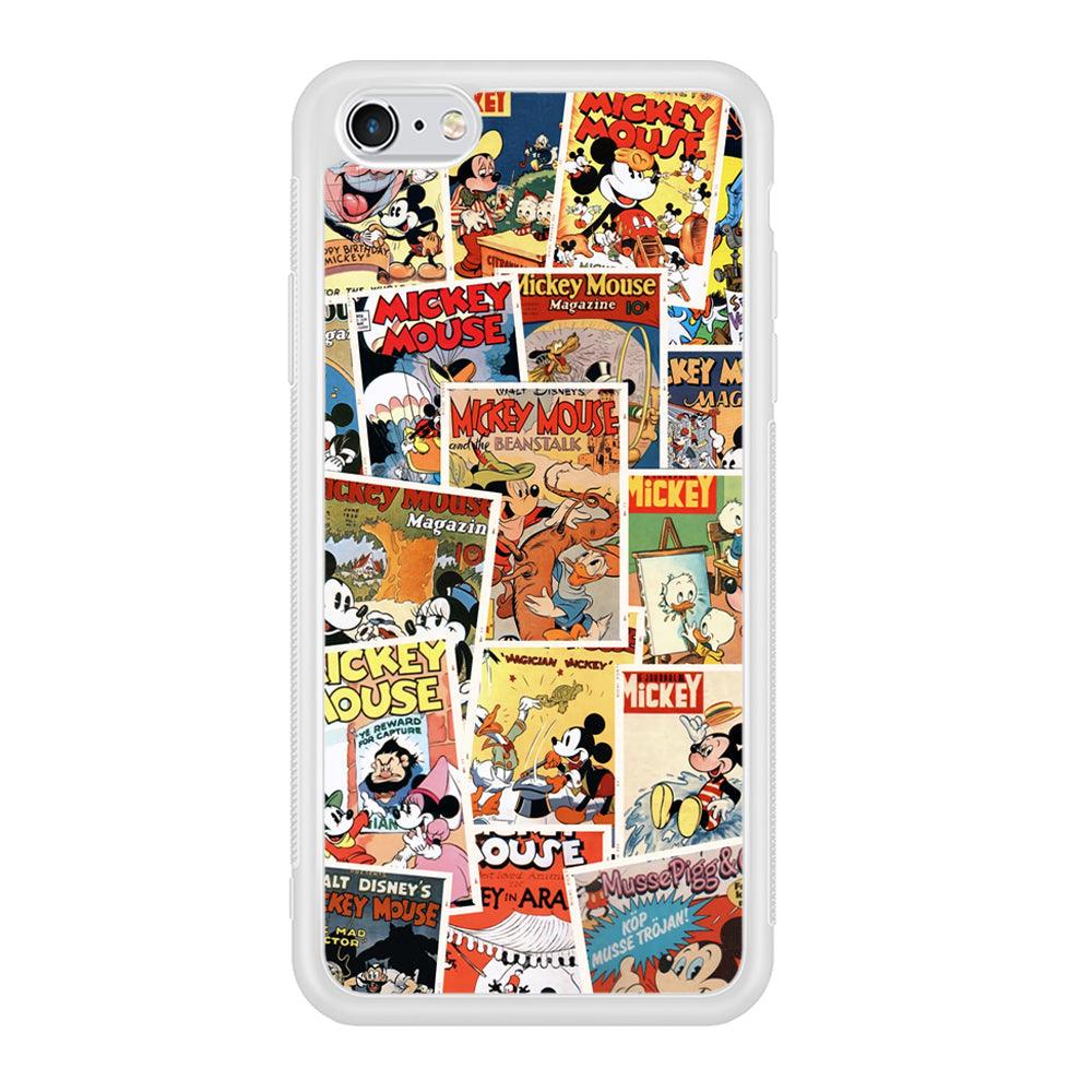 Mickey Mouse Old Poster Collage iPhone 6 Plus | 6s Plus Case-Oxvistore