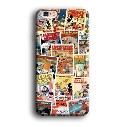 Mickey Mouse Old Poster Collage iPhone 6 Plus | 6s Plus Case-Oxvistore