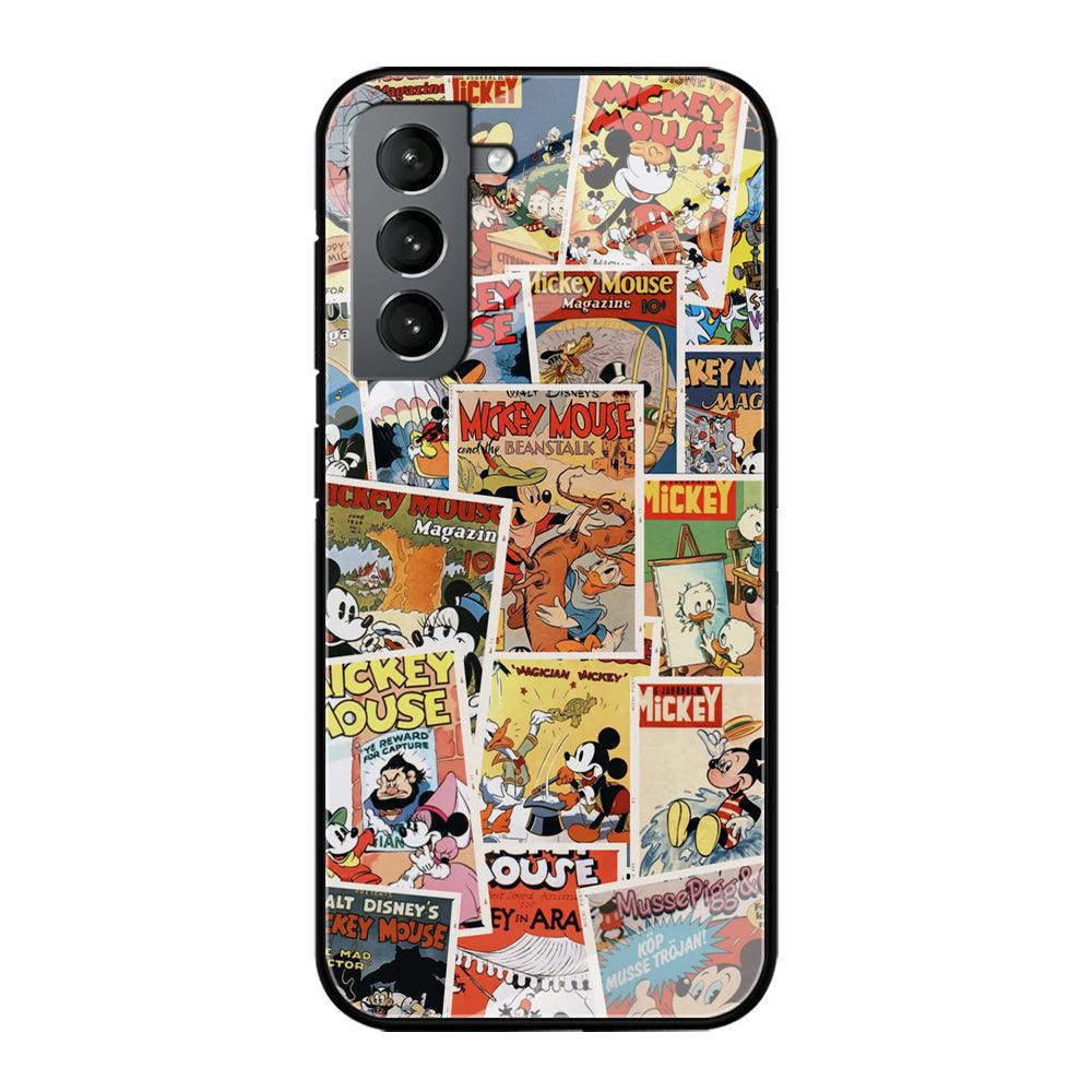 Mickey Mouse Old Poster Collage Samsung Galaxy S21 Case-Oxvistore