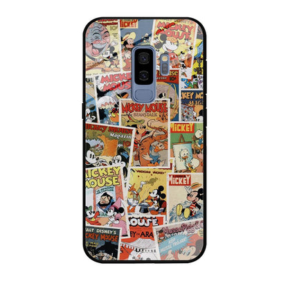 Mickey Mouse Old Poster Collage Samsung Galaxy S9 Plus Case-Oxvistore