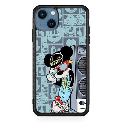 Mickey Mouse Peace and Cool iPhone 13 Case-Oxvistore