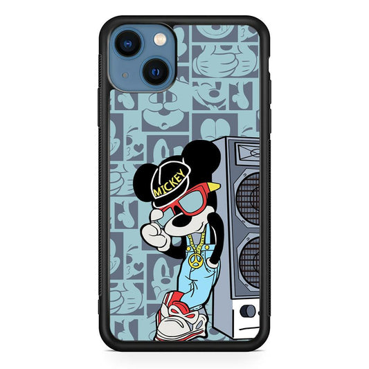 Mickey Mouse Peace and Cool iPhone 13 Case-Oxvistore