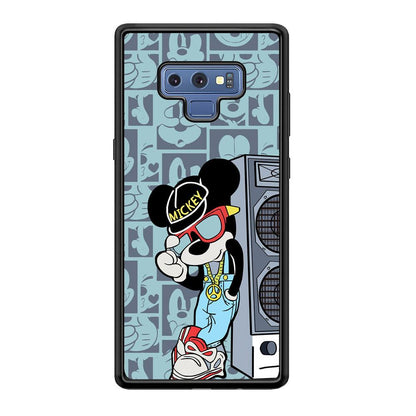 Mickey Mouse Peace and Cool Samsung Galaxy Note 9 Case-Oxvistore