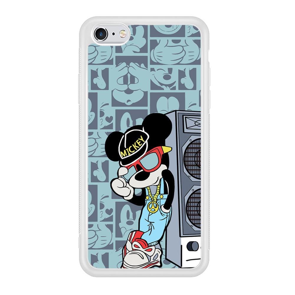 Mickey Mouse Peace and Cool iPhone 6 | 6s Case-Oxvistore