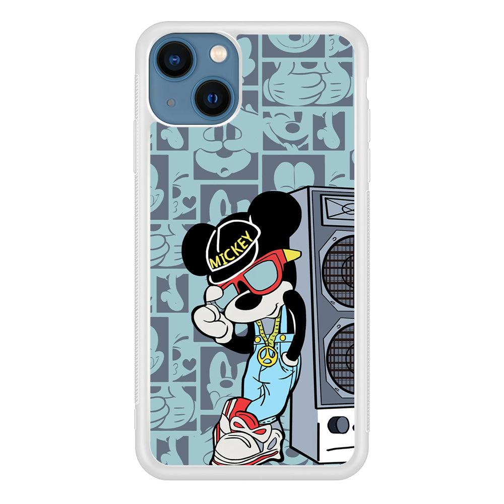 Mickey Mouse Peace and Cool iPhone 13 Case-Oxvistore