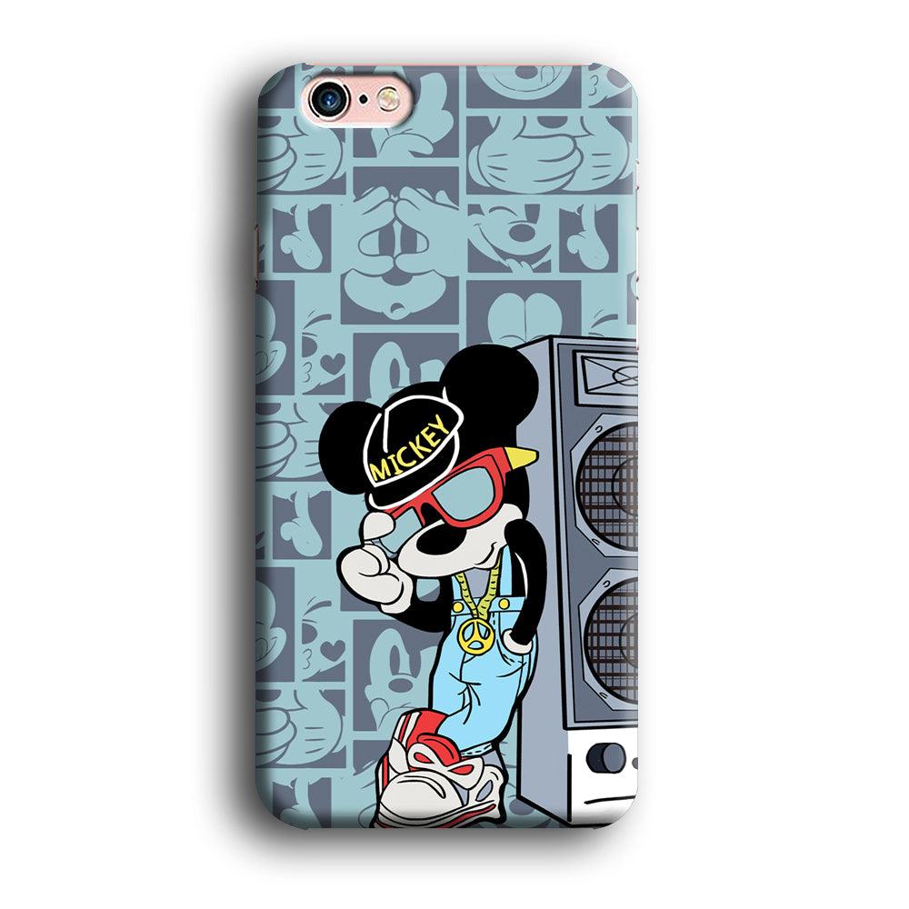 Mickey Mouse Peace and Cool iPhone 6 | 6s Case-Oxvistore