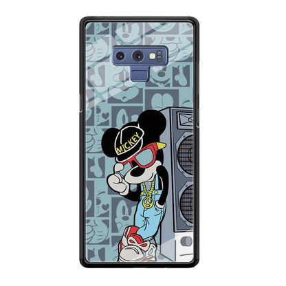 Mickey Mouse Peace and Cool Samsung Galaxy Note 9 Case-Oxvistore