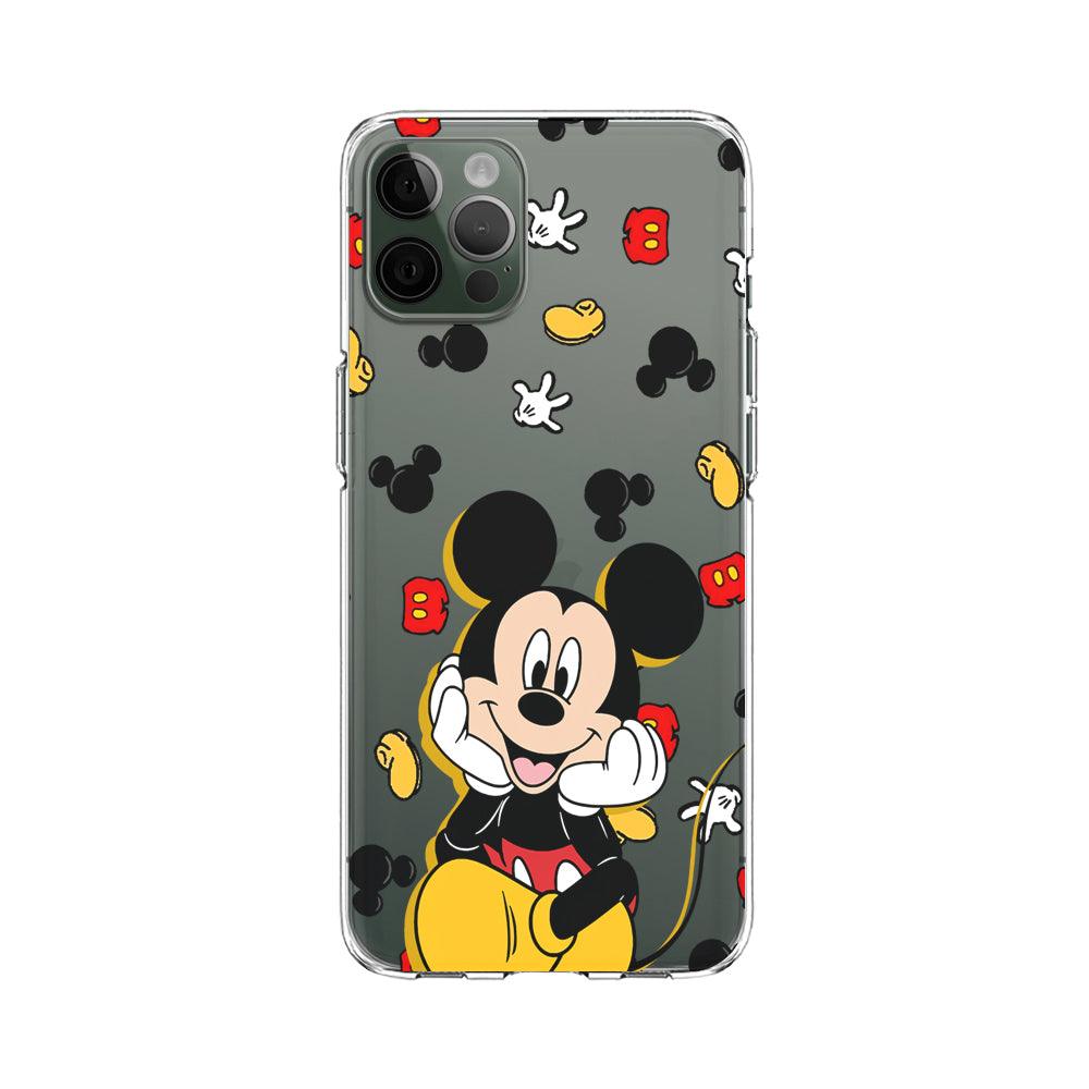 Mickey Mouse The Desired Smile Clear Soft Case-Oxvistore